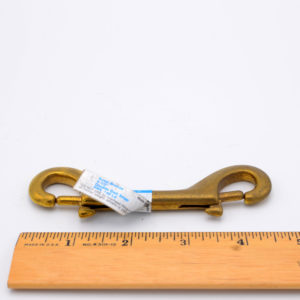 Solid Bronze 4 1/2" Double Snap